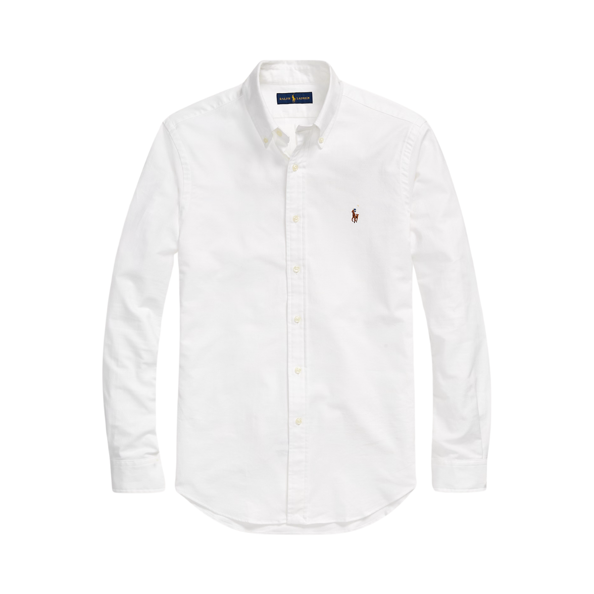 Slim Fit Oxford Shirt - White