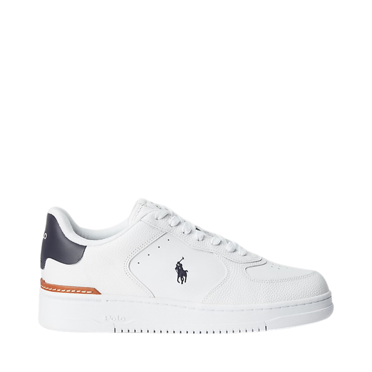 Masters Court Leather Trainer - 004 White