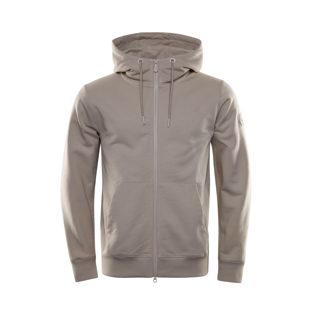 Drift Terry Zip Hood - Sand