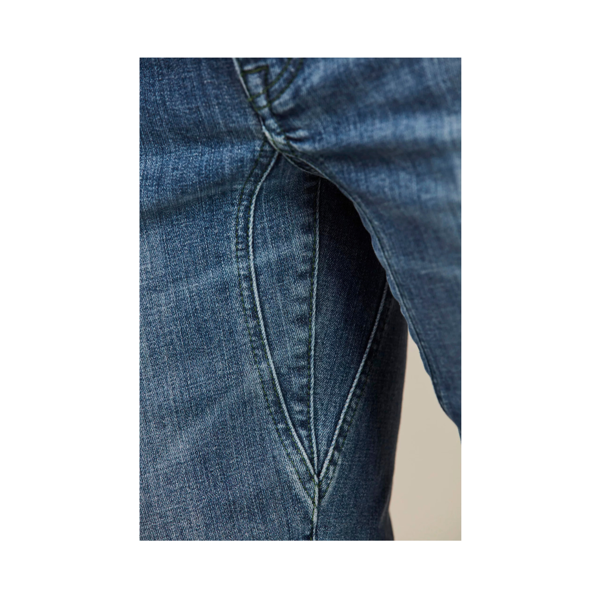 5-PKT ANNIVERSARY DENIM - MID BLUE