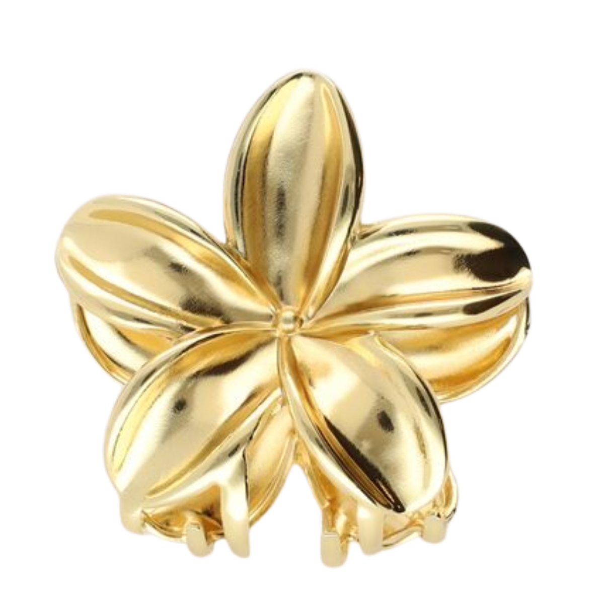 Hairclip Flower - Gold