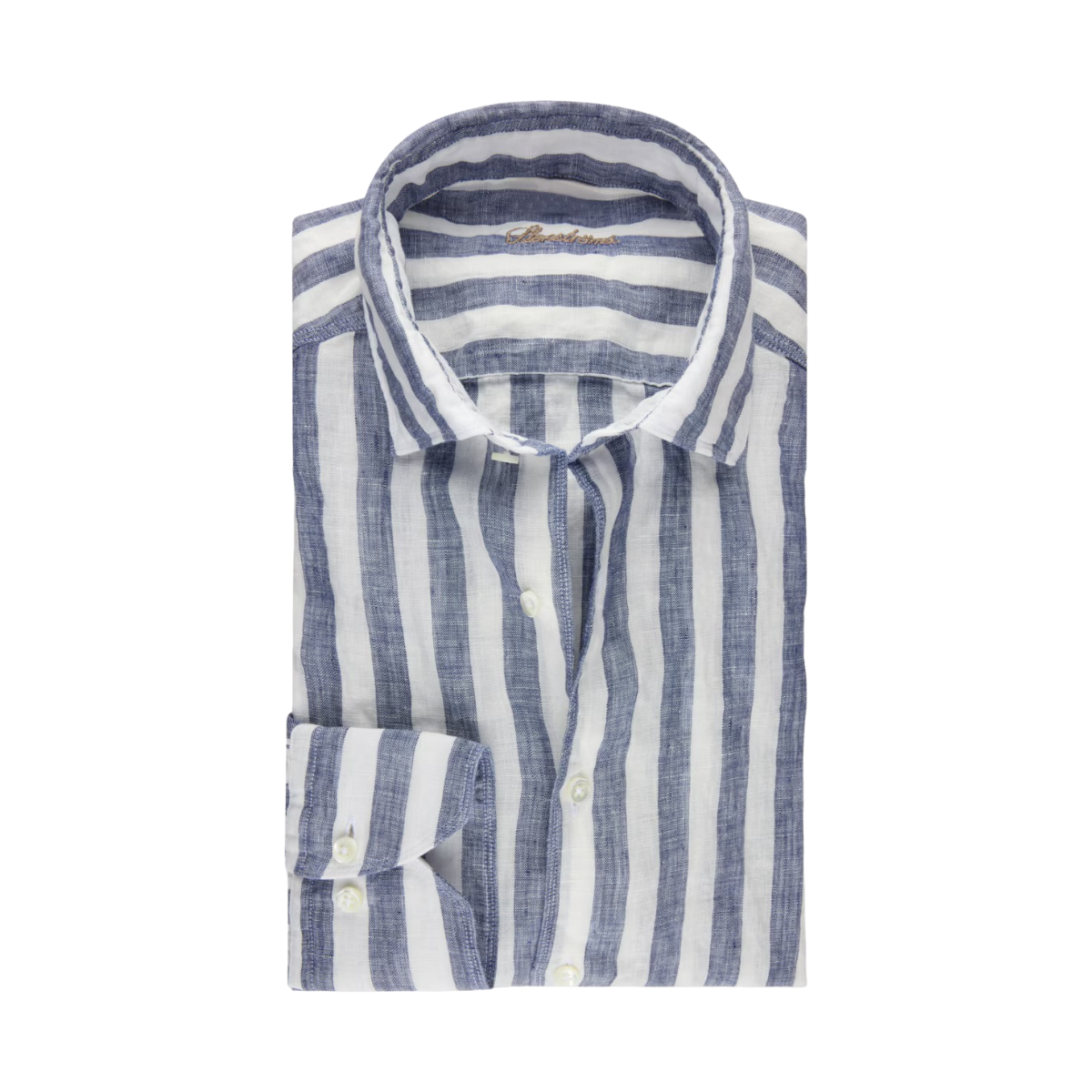 Regular C72 RC cuff Casual - Navy stripe