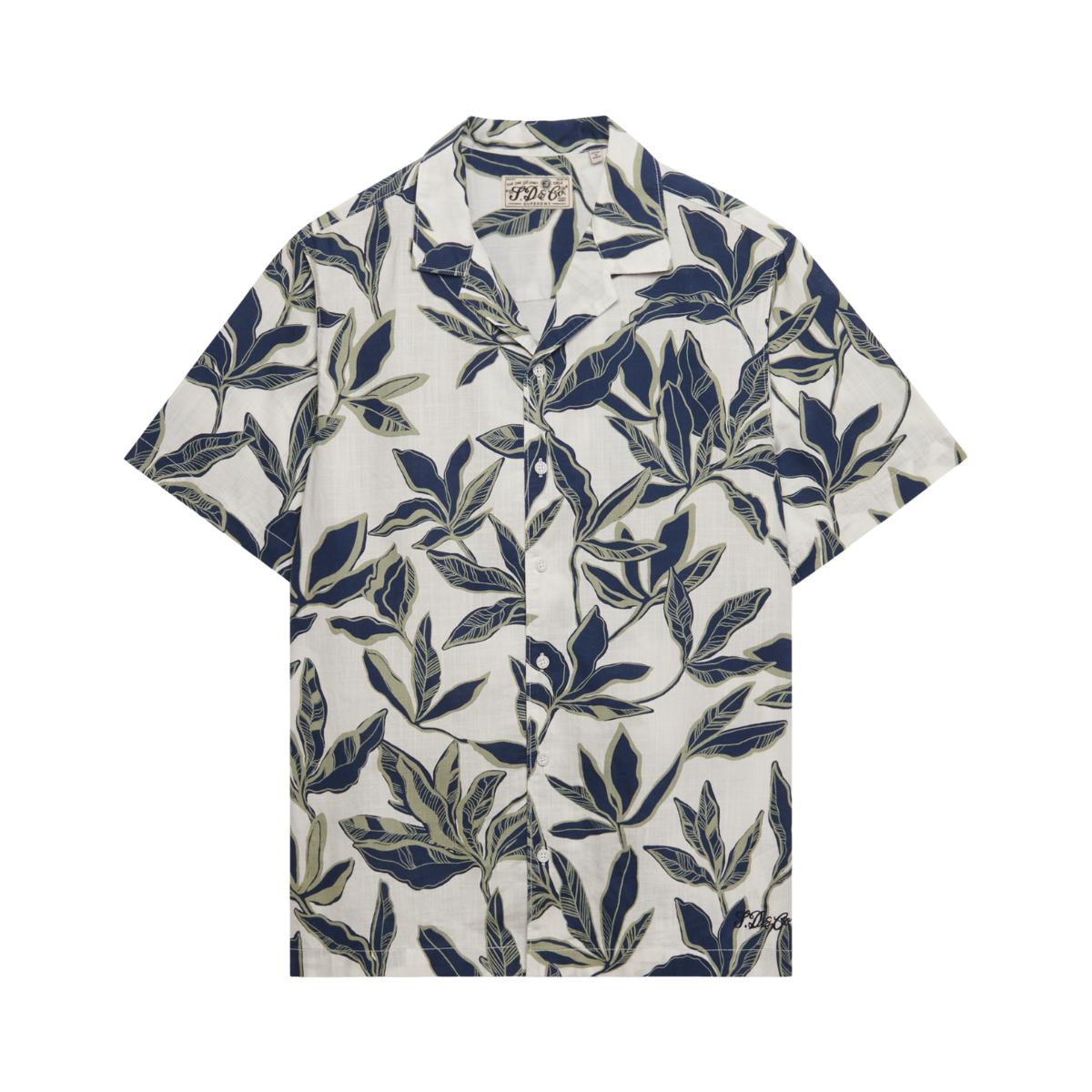 Cabana Poolside S/S Shirt - Banana Leaf Ecru