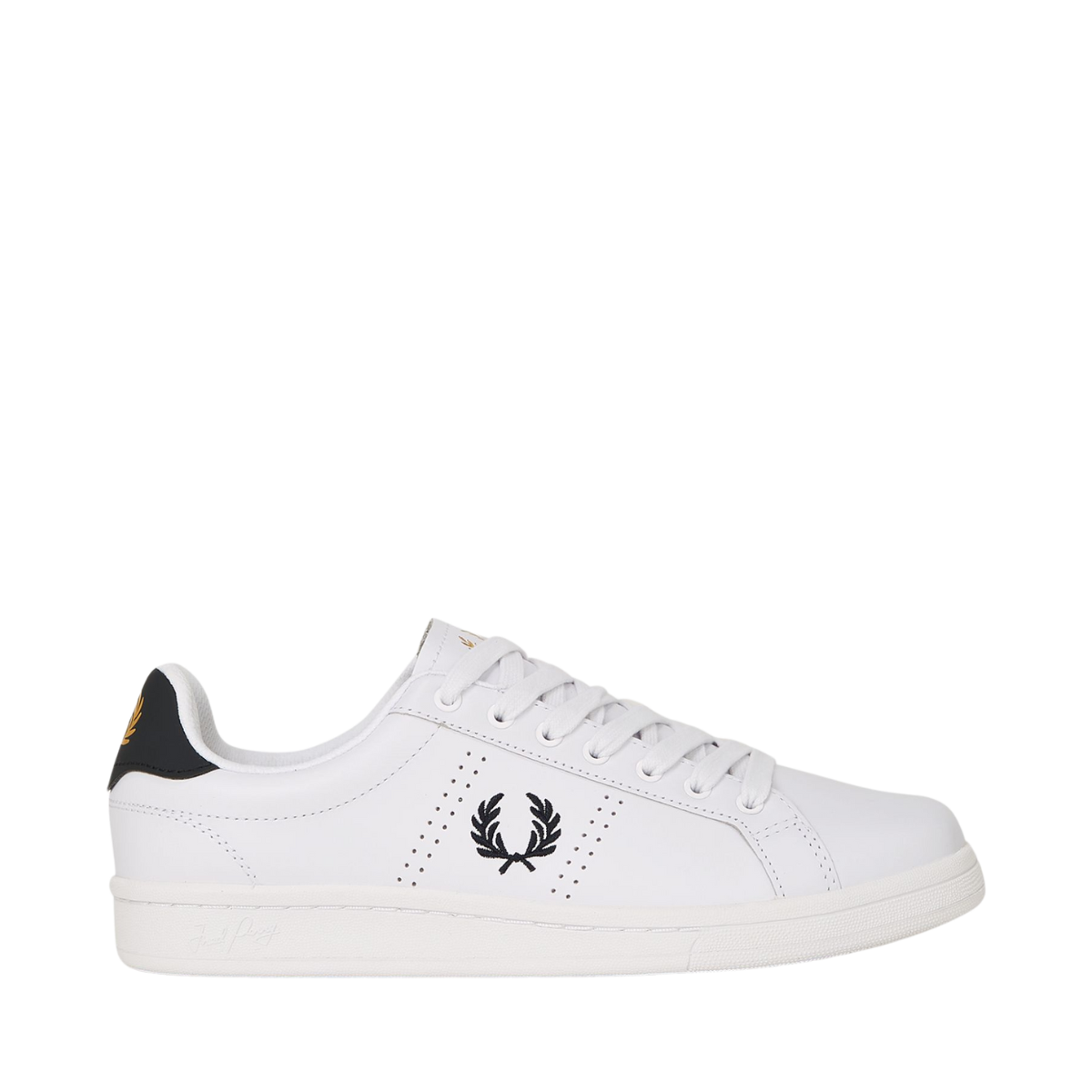 B721 Leather - White/Navy
