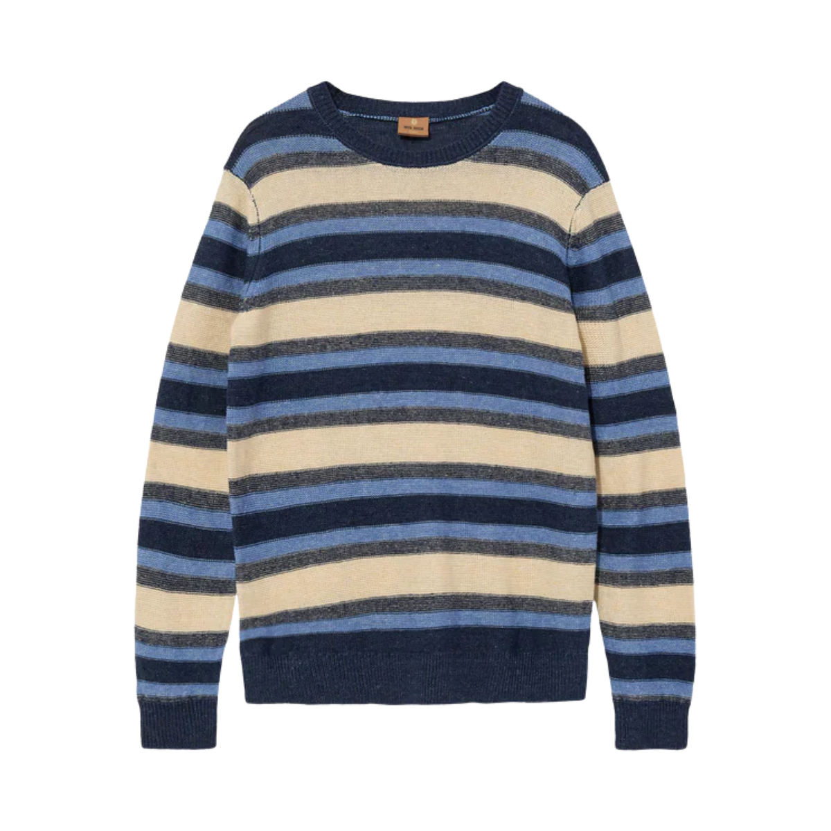MMGLaporte Linen Crew Neck Knit - Navy