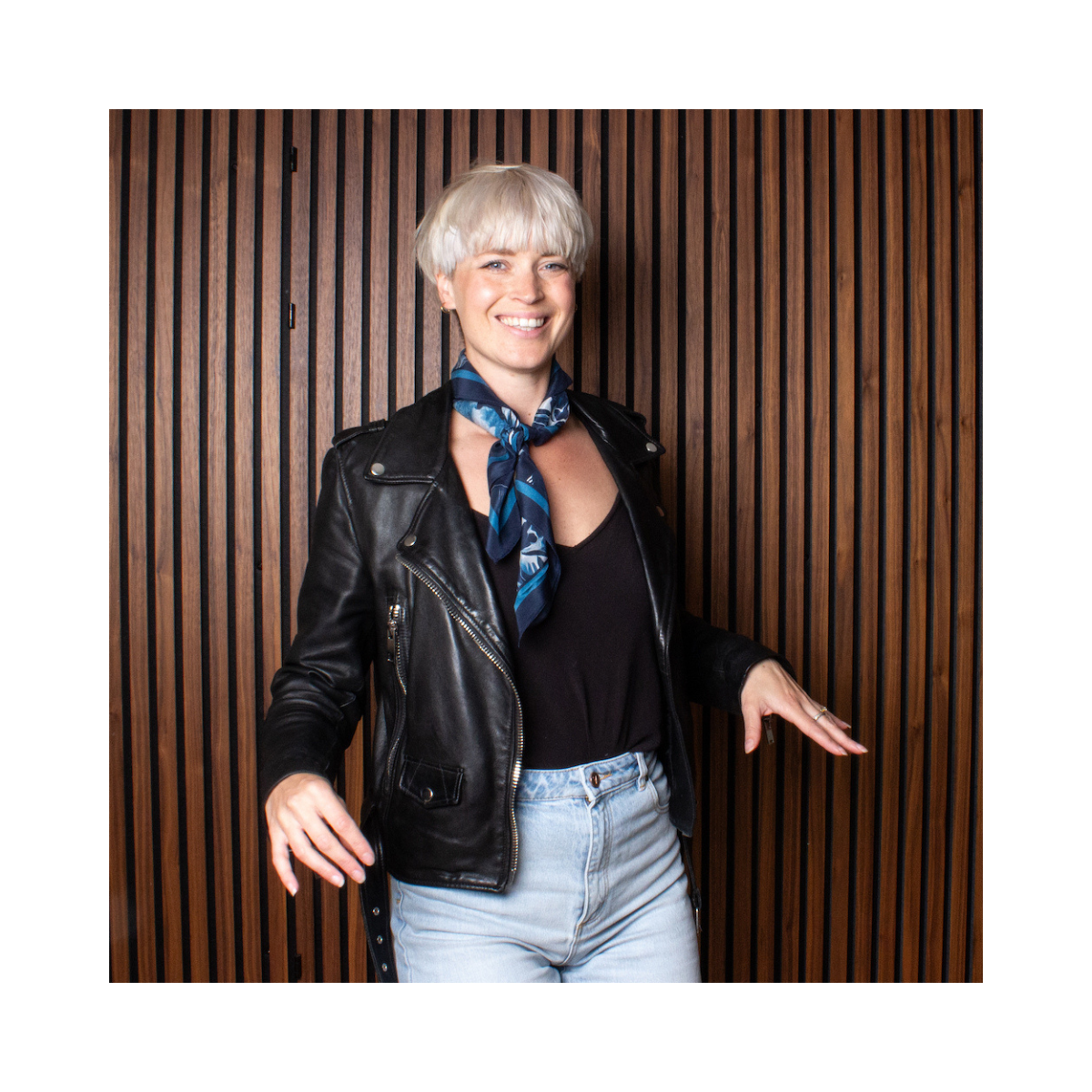 Pescara Scarf - Blue