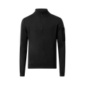 Lucca 1/2 Zip - Black