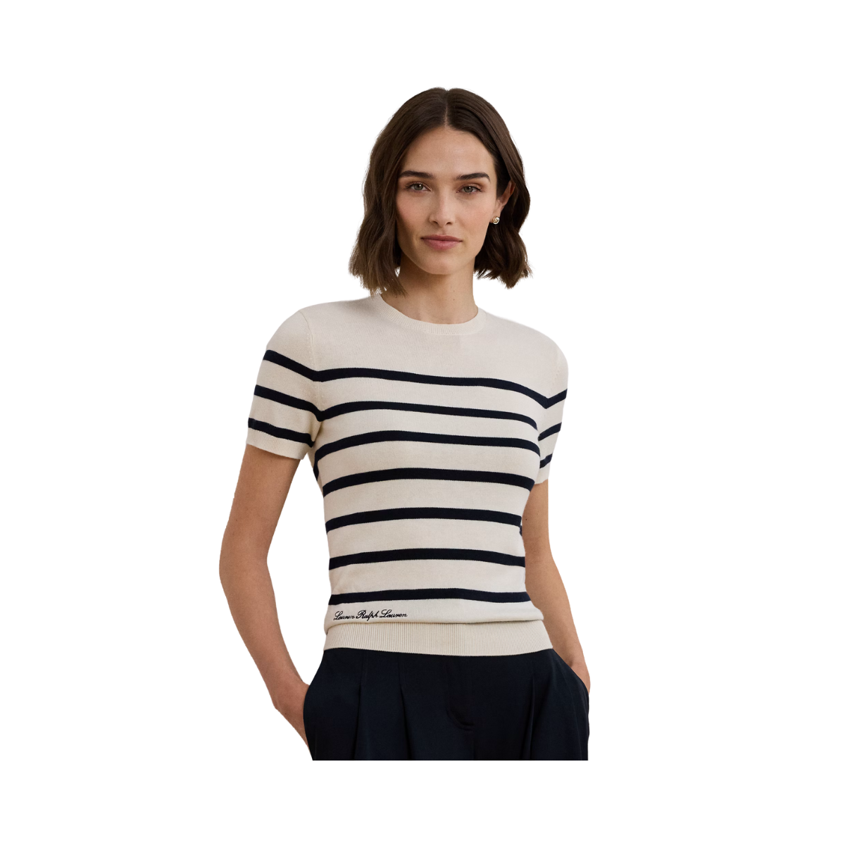 Eyelah Pullover - Mascarpone Cream/Lauren Navy