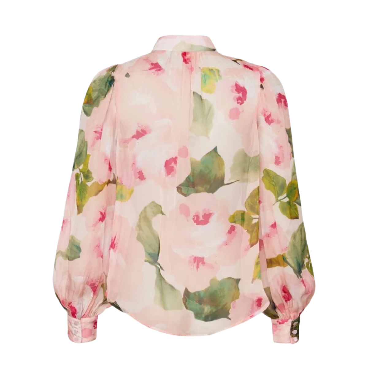 Organza Blouse - Rosette