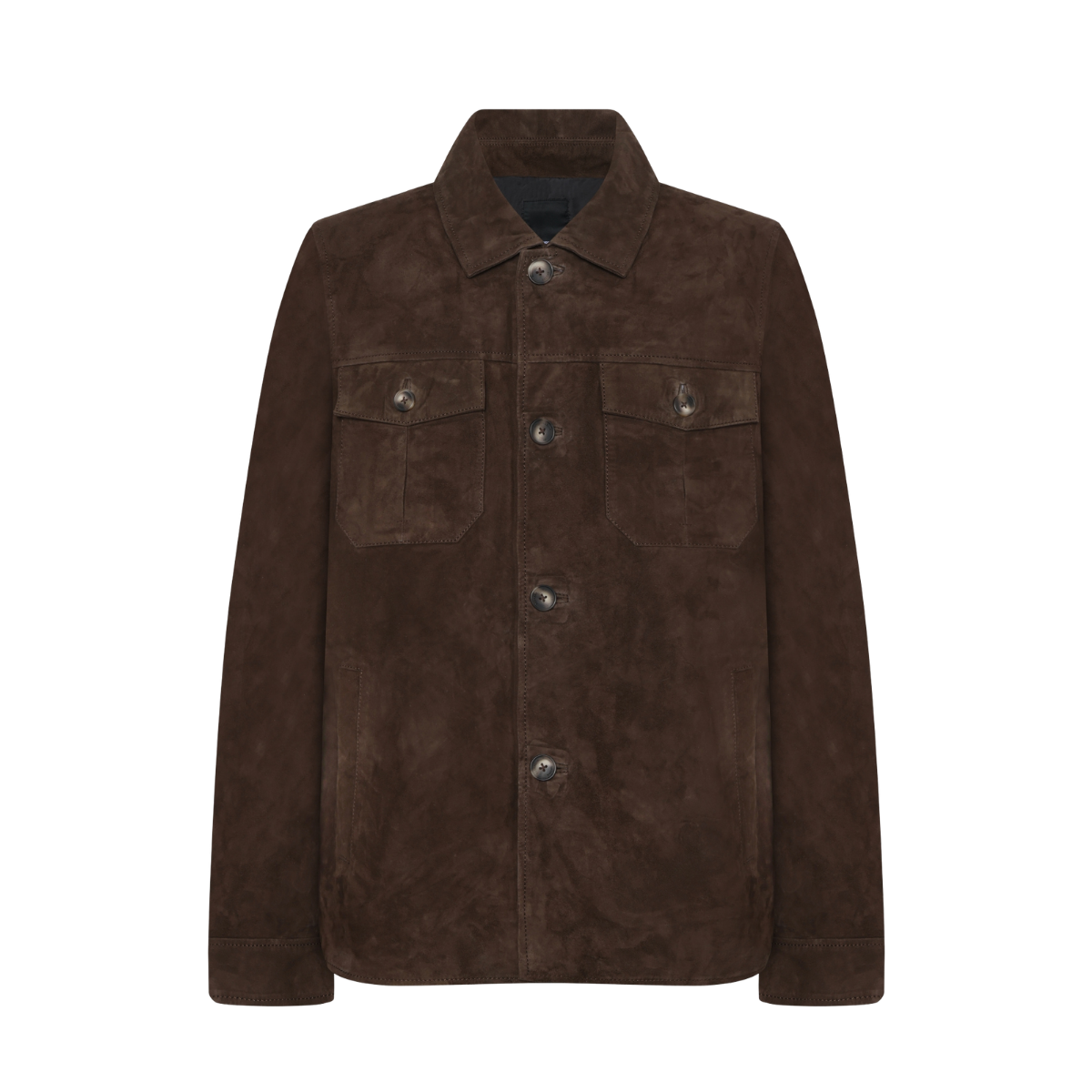 Luis Shirt Jacket - Walnut
