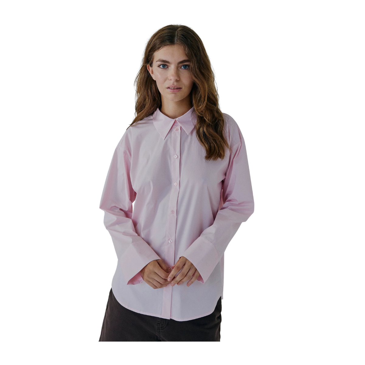 Betty Button Shirt - Light Pink