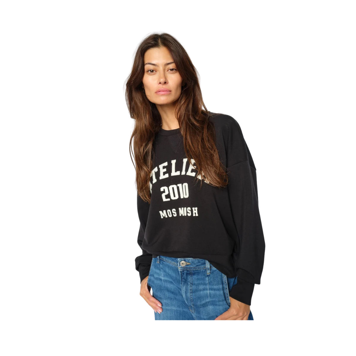 MMNima O-LS Sweatshirt - Black