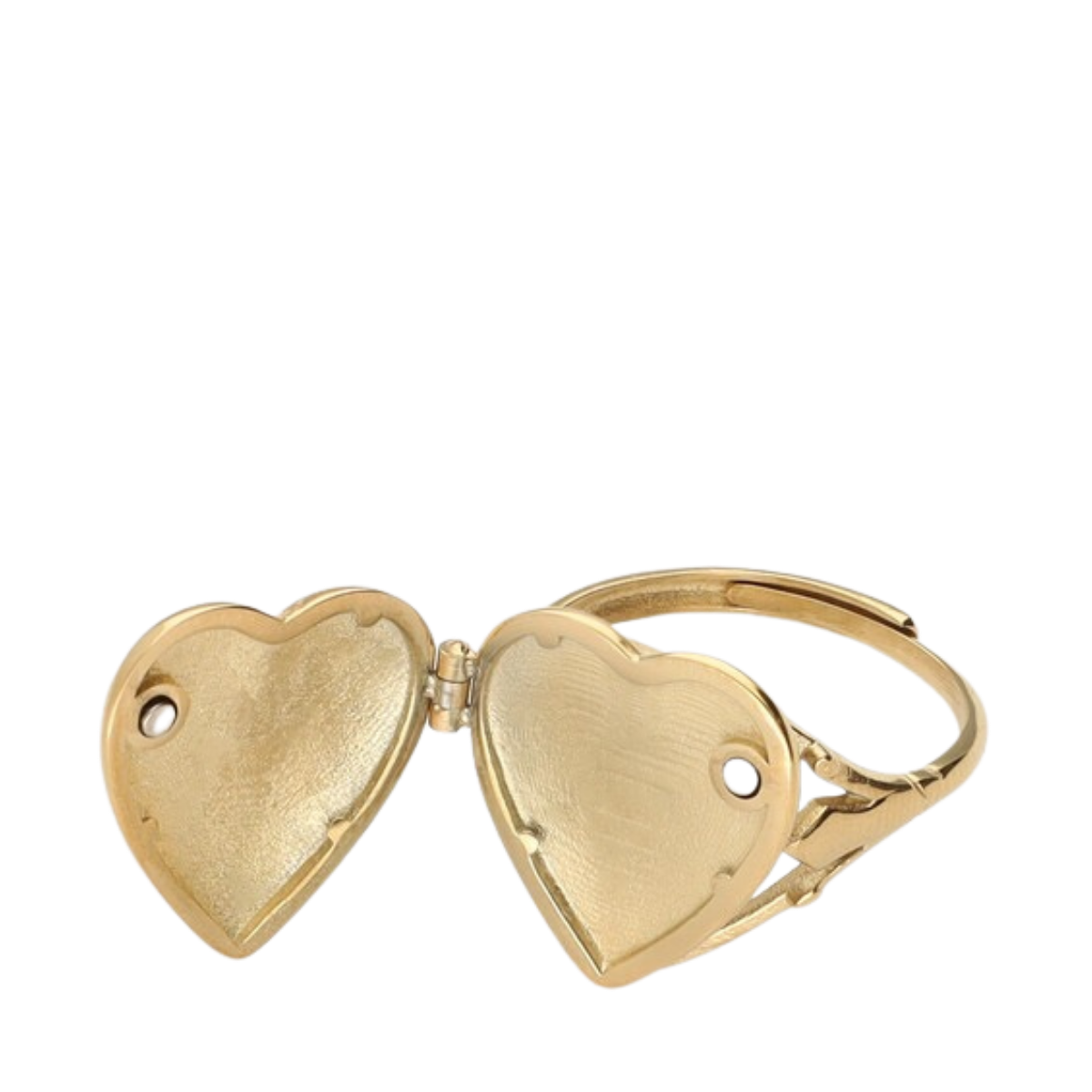 Ring Os Heart Medaillion - Gold