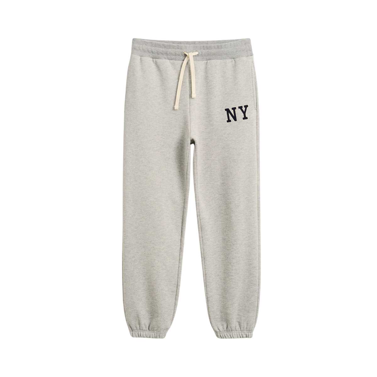 Graphic Sweatpants - Grey Melange