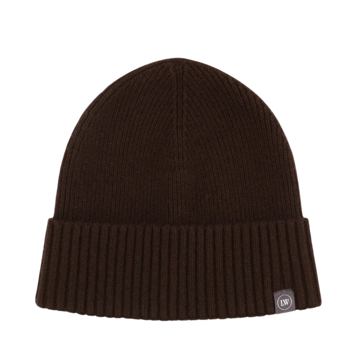 Cashmere Blend Beanie - Chocolate