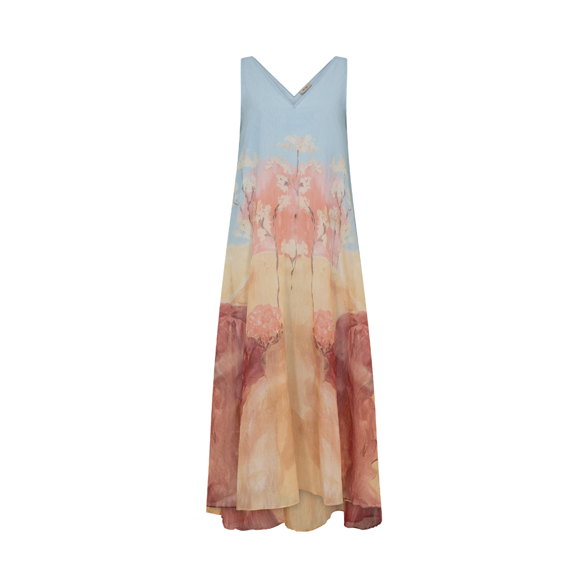 MMNylo Landscape Dress - Skyway