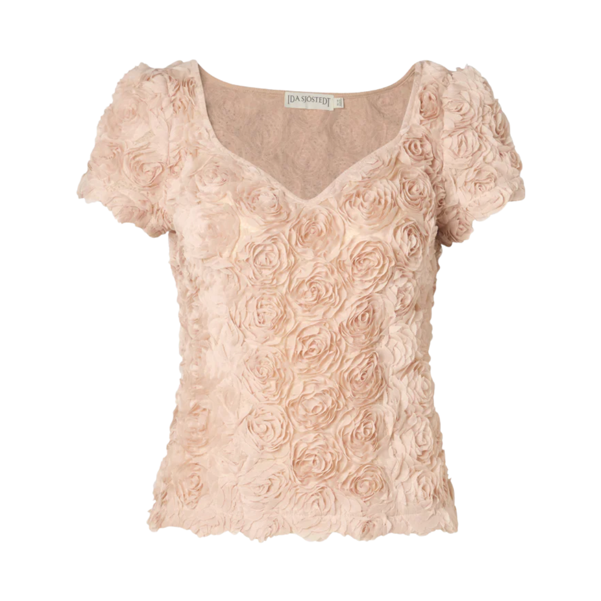 261 LOUISE TOP - LIGHT BEIGE