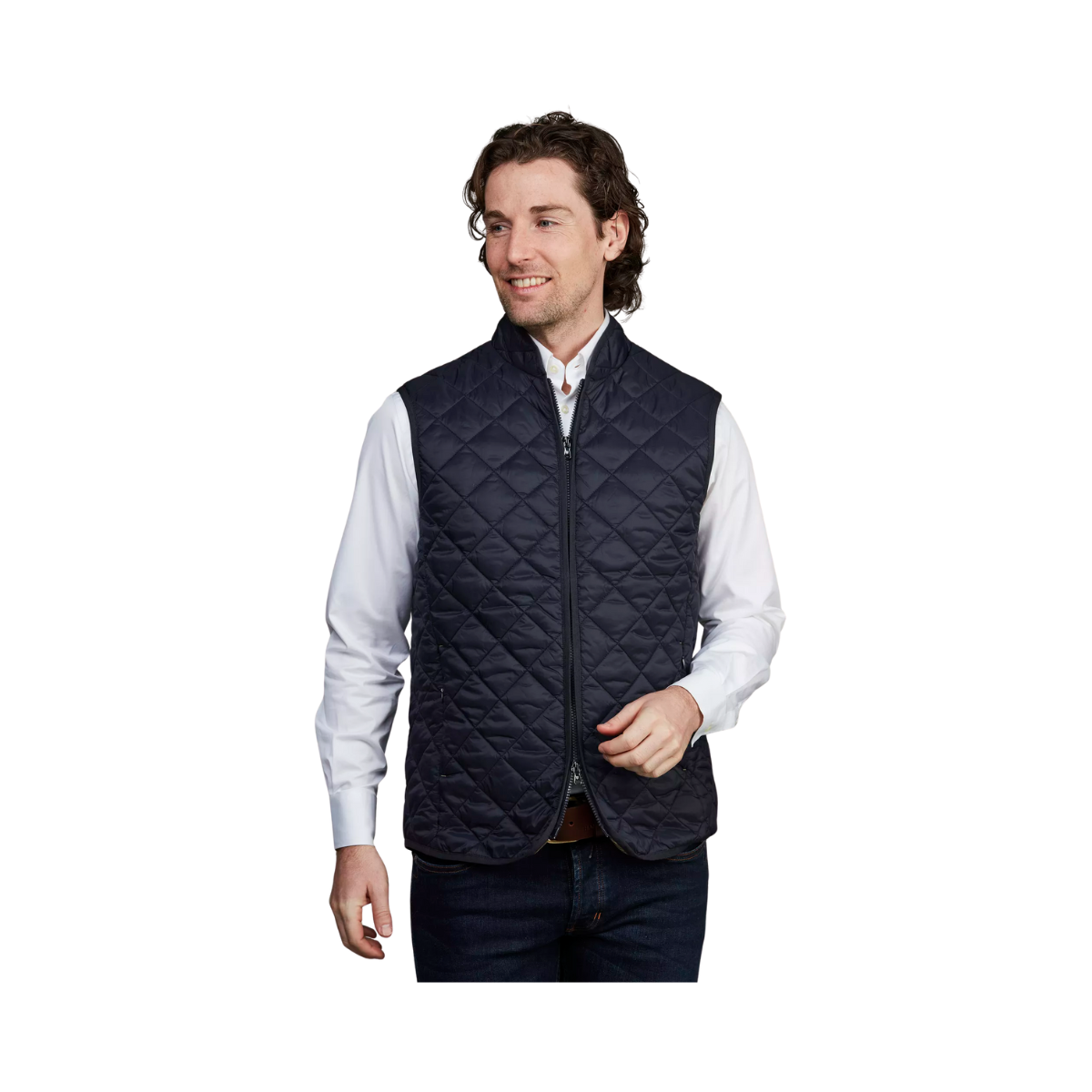 Coredo Quilted Vest - Navy