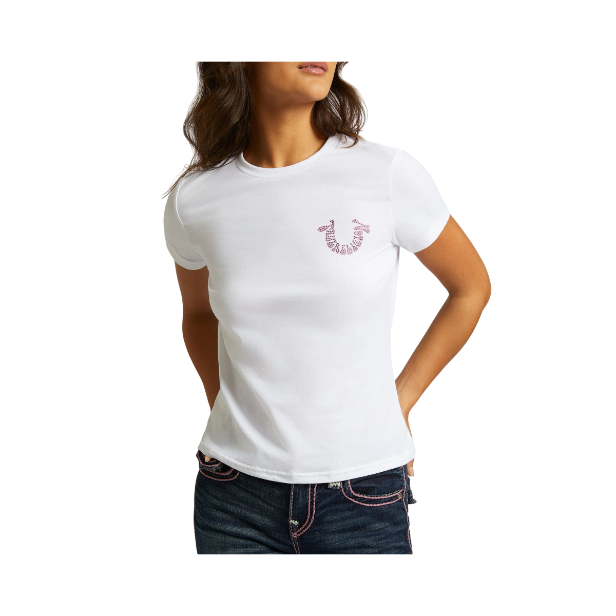 Crystal Crew Tee - Optic White