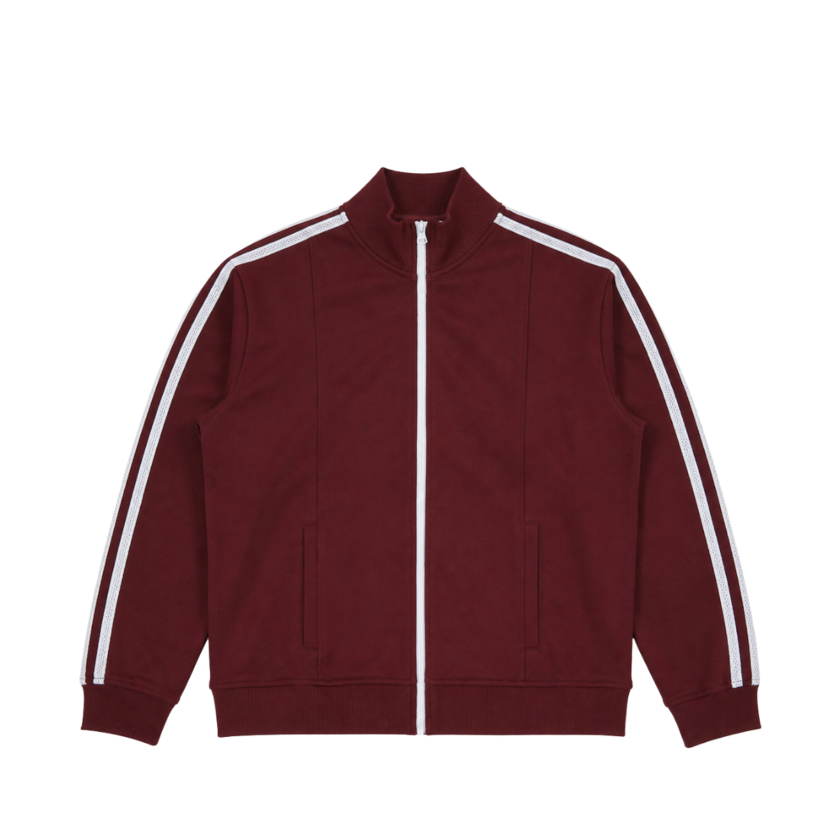 Edward Track Jacket - Bordeaux
