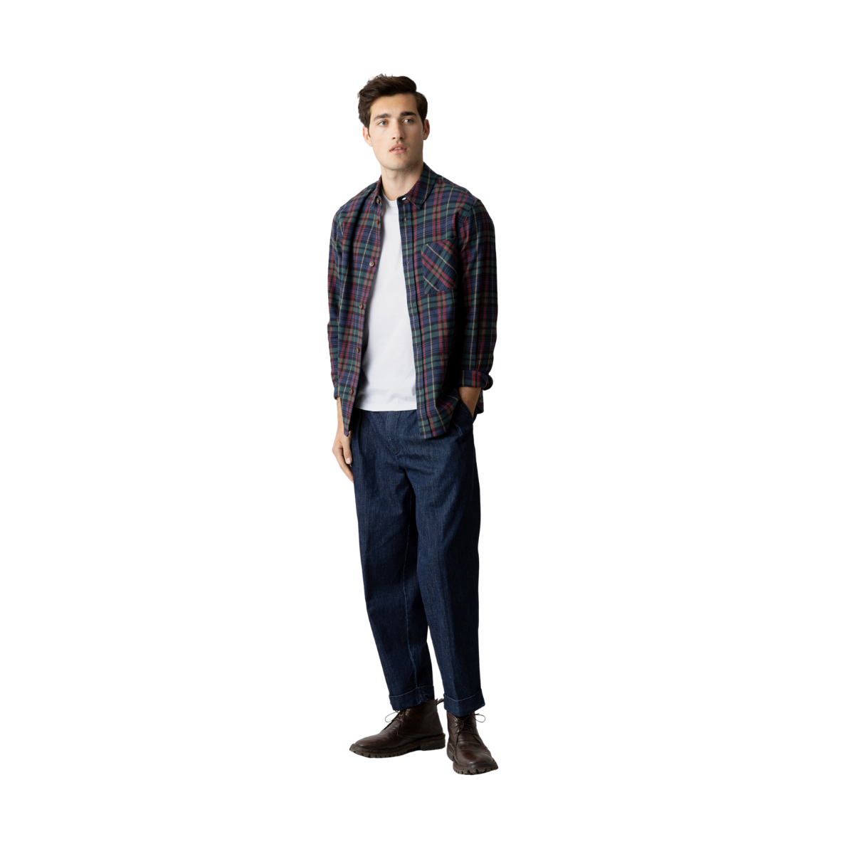 MMGDavid Hang Overshirt - Burnt Russet