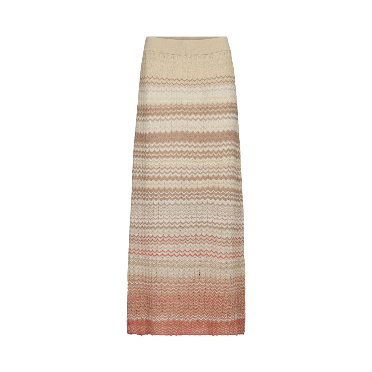 MMHopi Zig Zag Knit Skirt - 180 Ecru