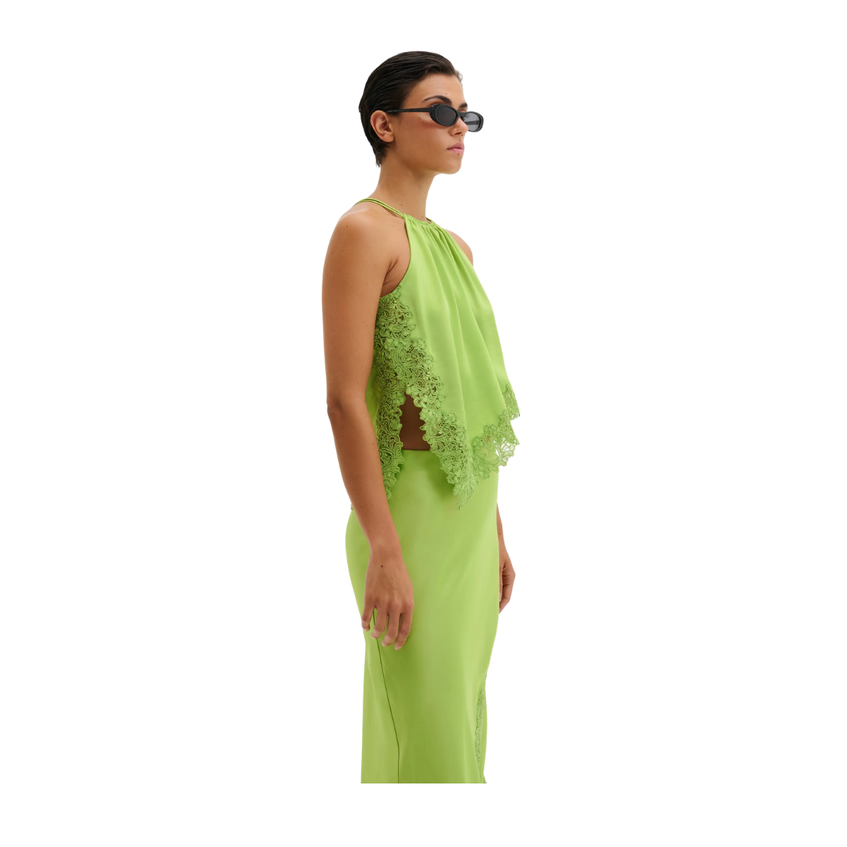 Madina topp - Lime