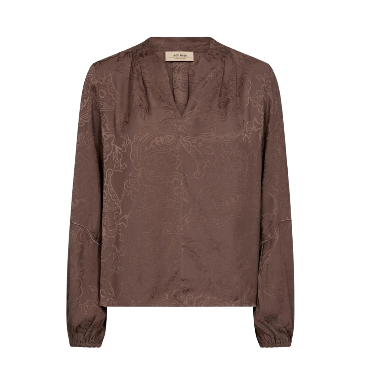 MMHefa Paisleya Blouse - Coffee Quartz