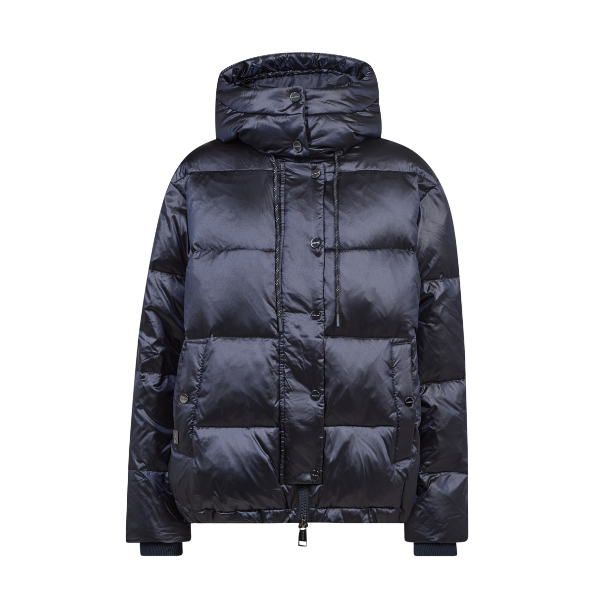 MMJilly Metallic Down Jacket - Salute Navy