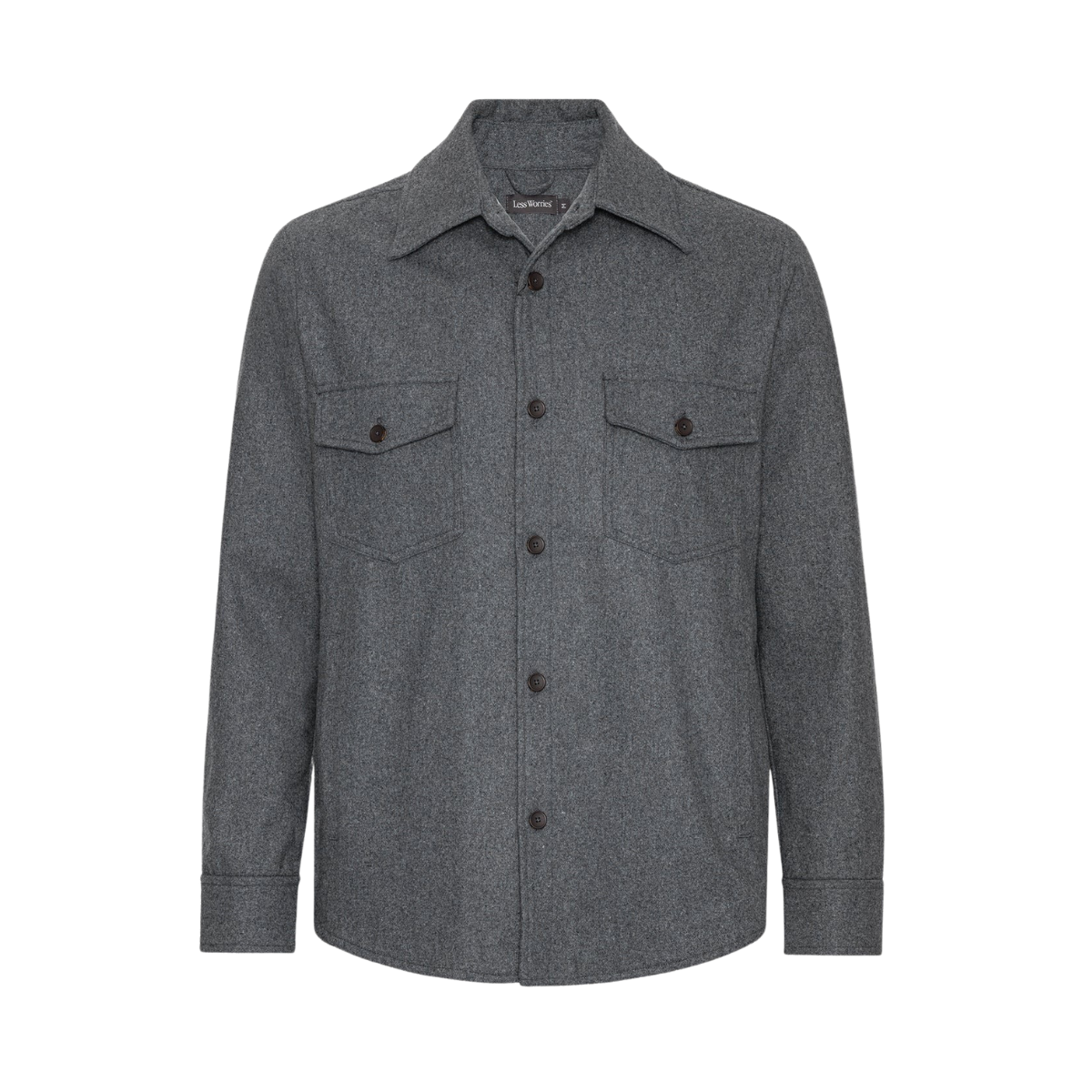 Woven Overshirt - Antracite
