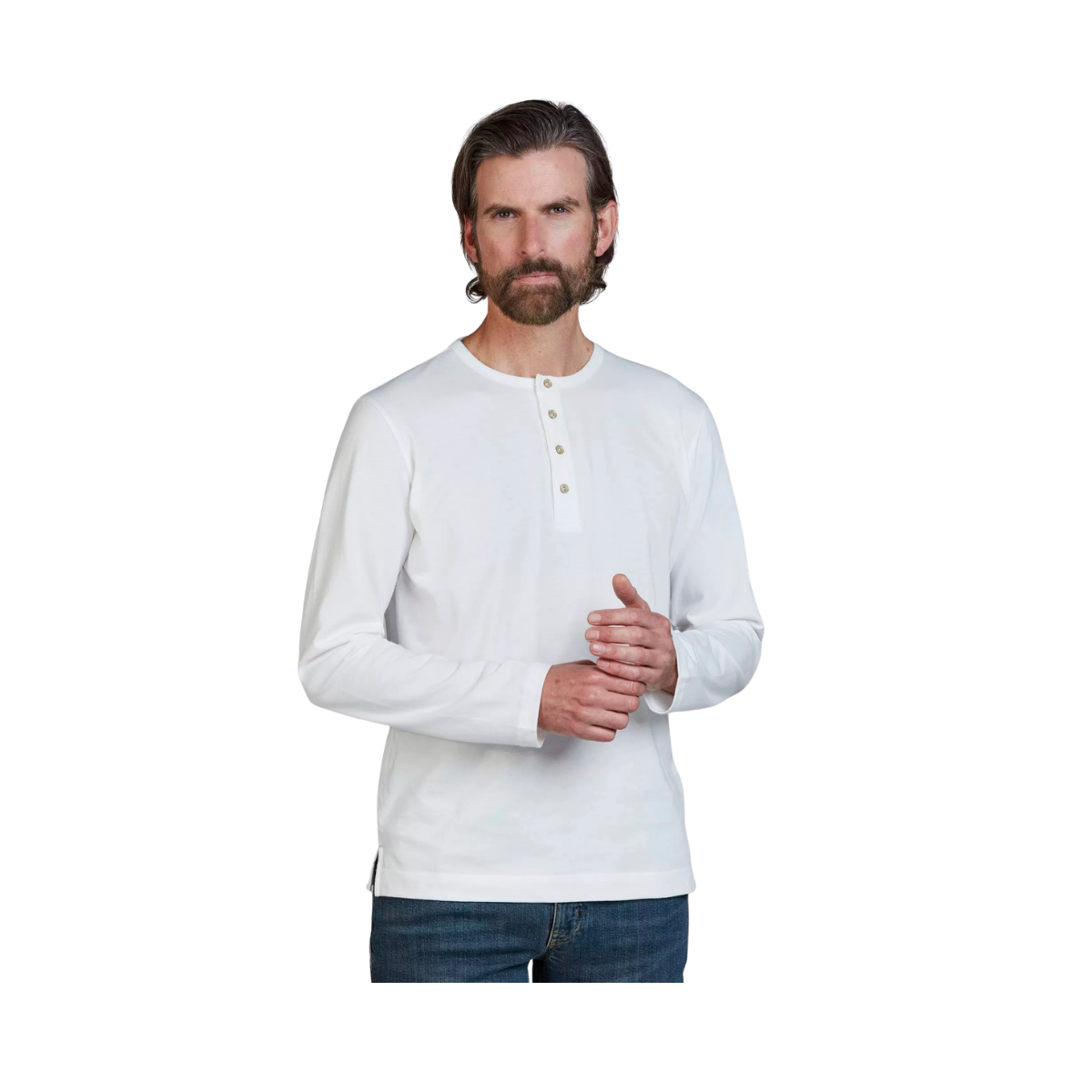 Gran'Dad L.Sl Tee - Offwhite