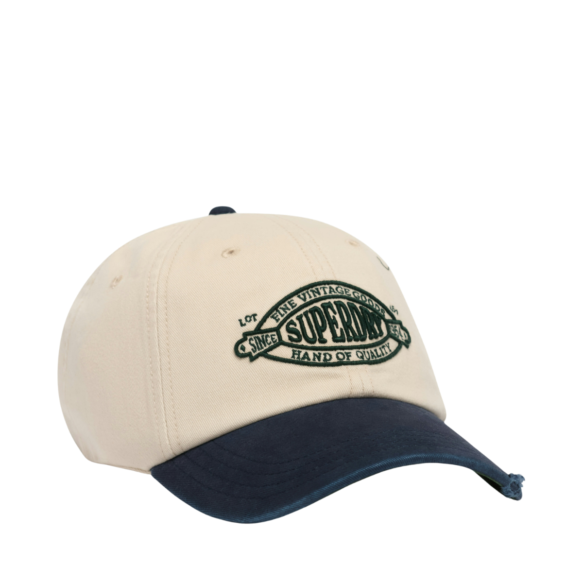 Contrast Peak Baseball Cap - Stone Mason