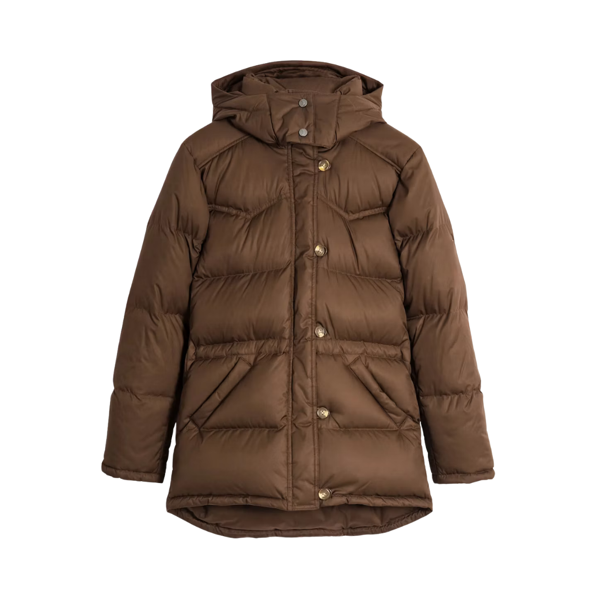 Alexandra Down Jacket - Coffee