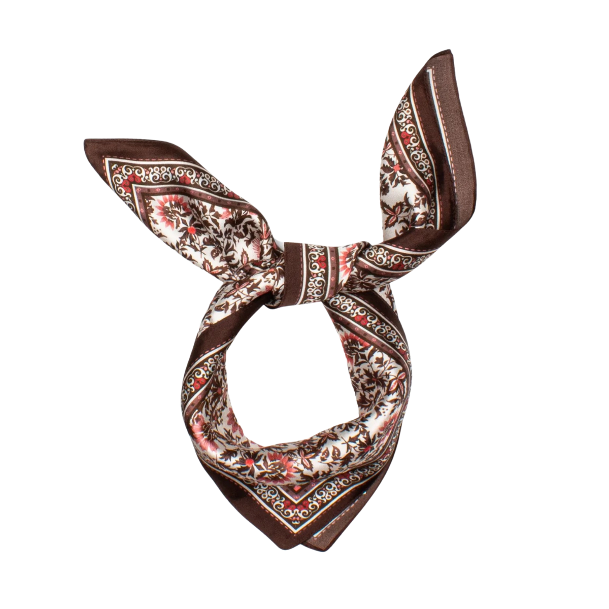 Rodenäs Silk Scarf - Brown