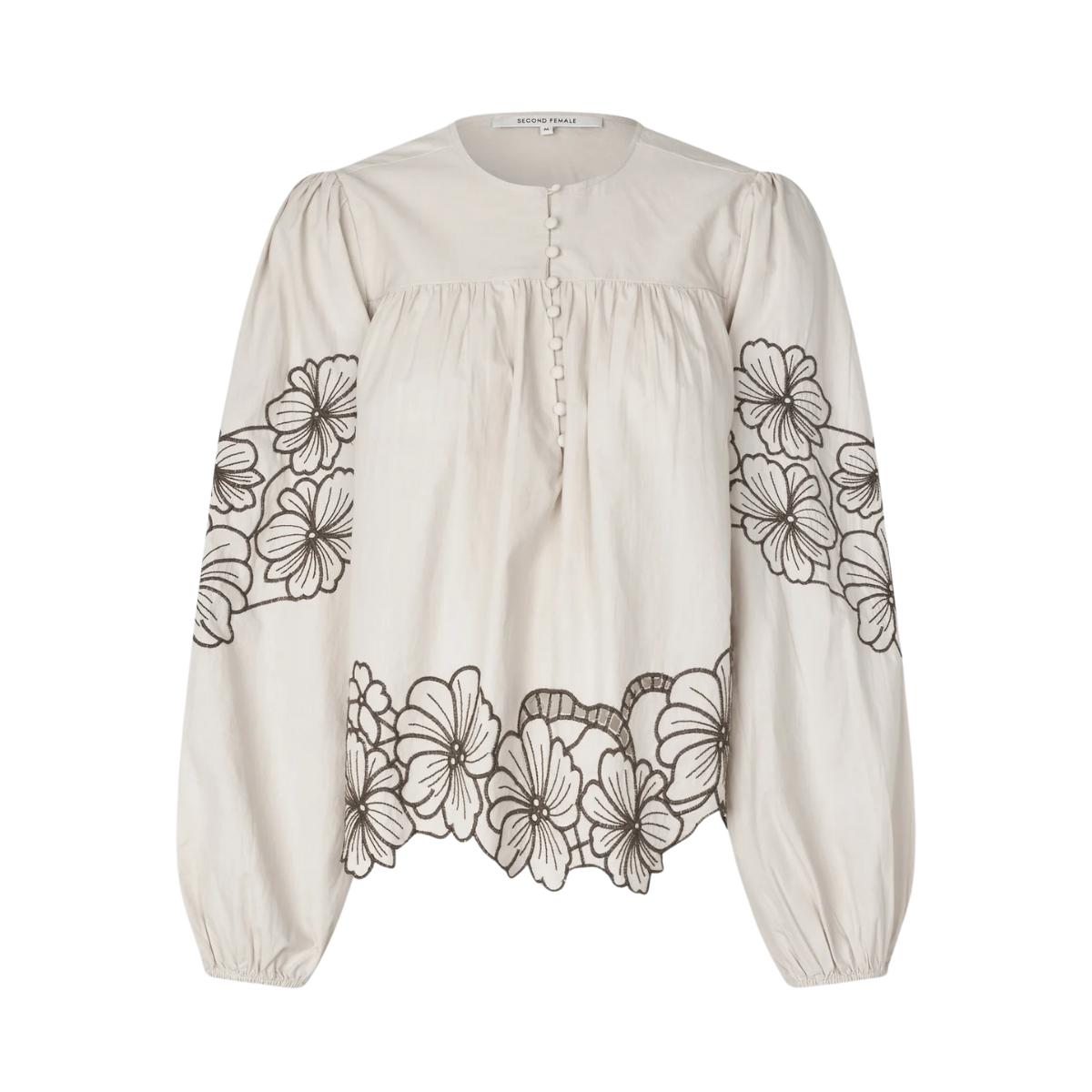 Elinor Blouse - Soft Beige