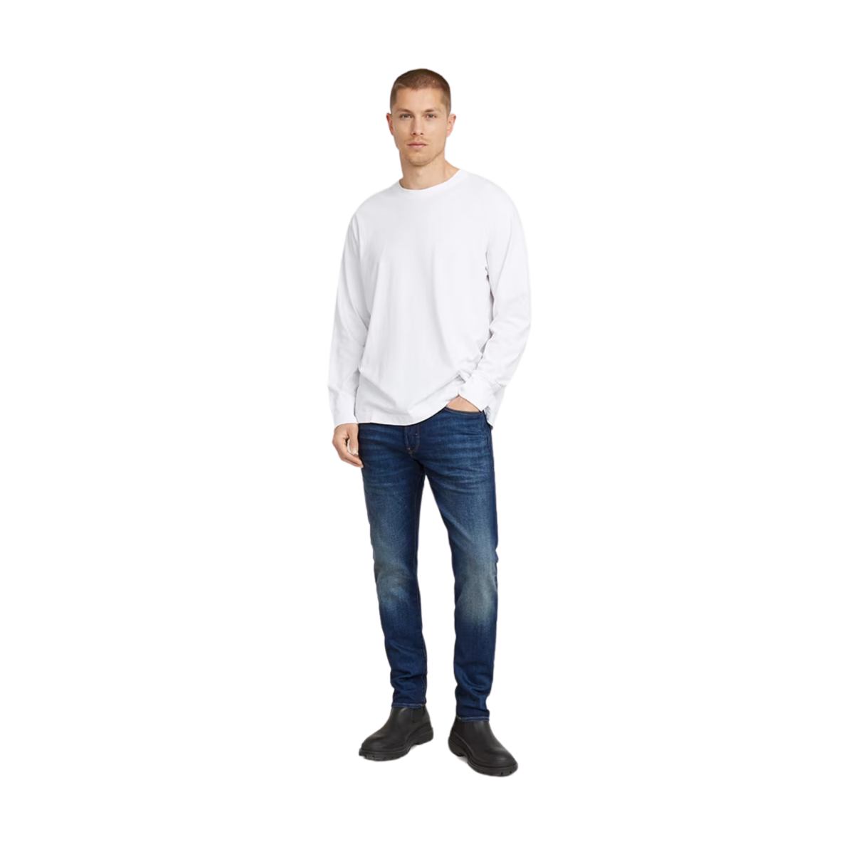 3301 Slim - A888 Worker Faded Blue