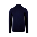 Sweater Knitted Rollneck - Navy