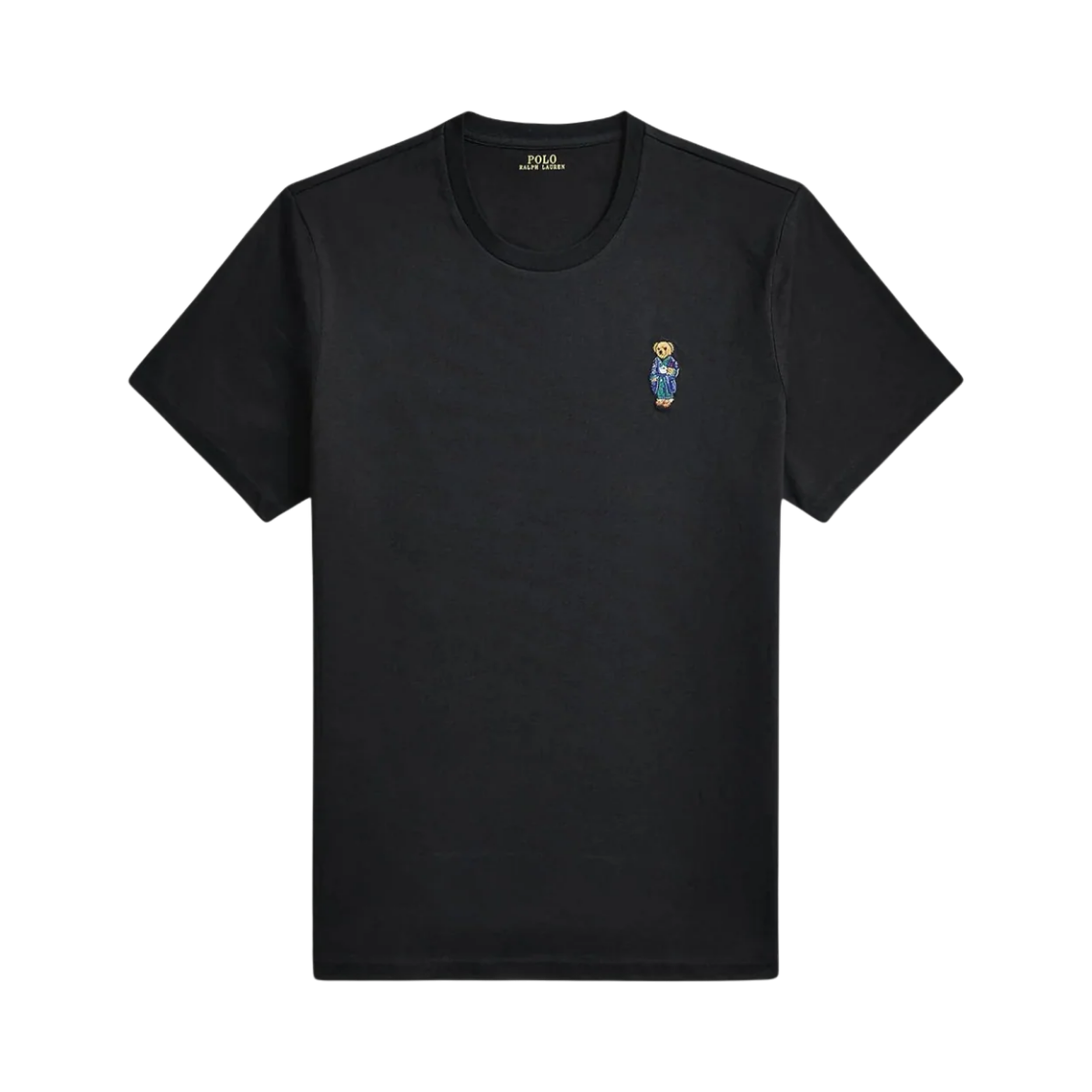 Knit T Shirt Sleep Top - Black