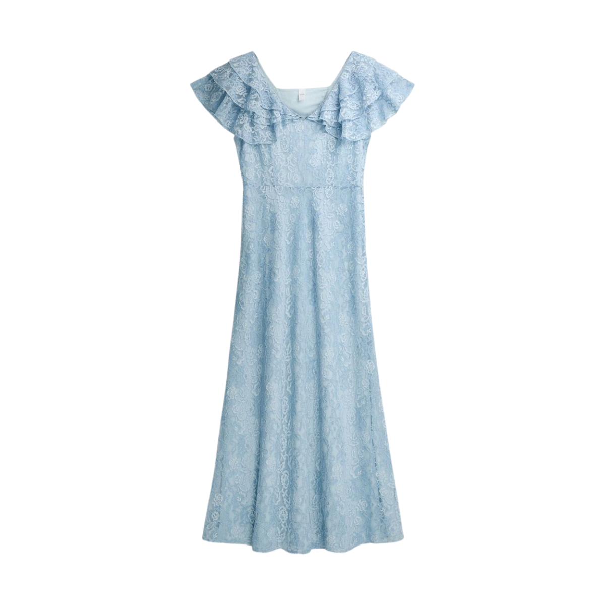 YASLovisa Ankle Lace Dress - Skyway