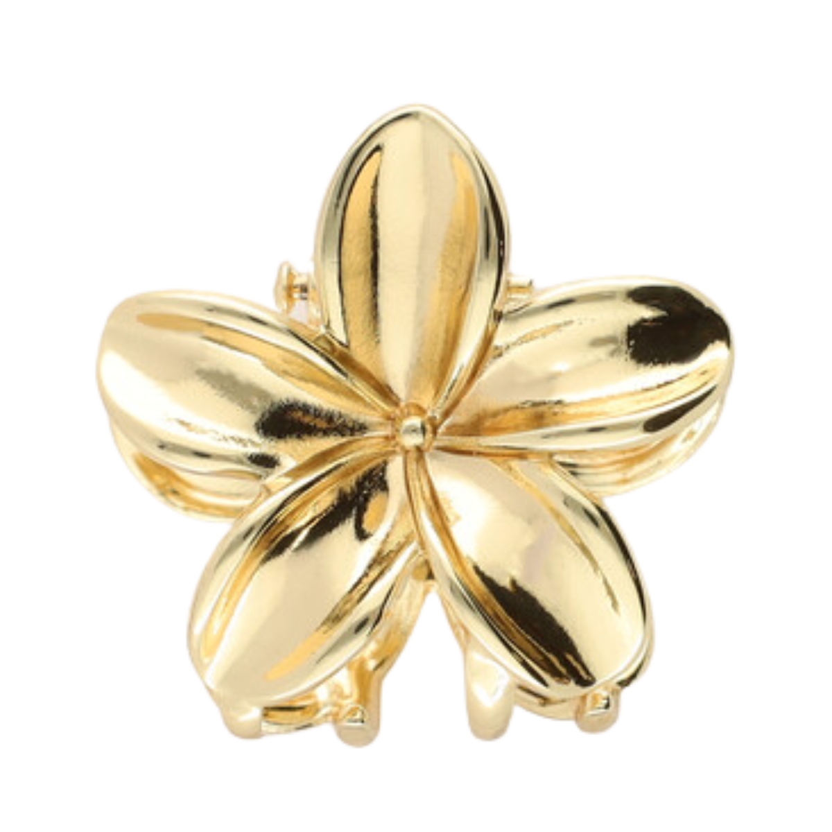 Hairclip mini flower - Gold