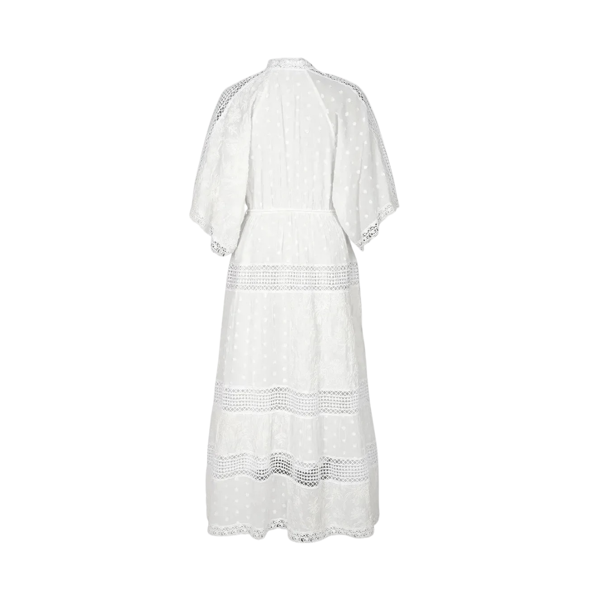 Villa Maxi Dress - White Mix