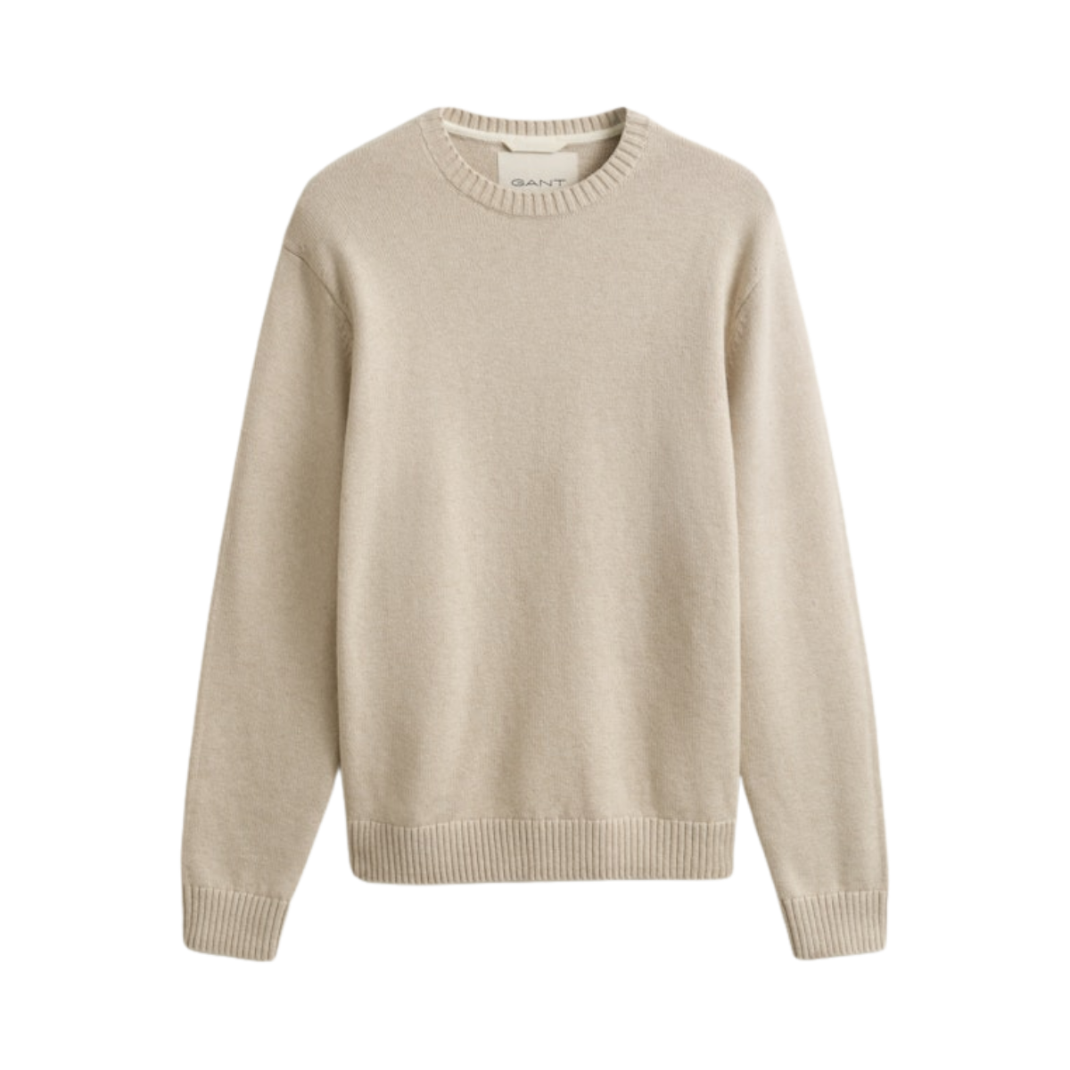 Cotton Blend C-Neck - Seed Melange