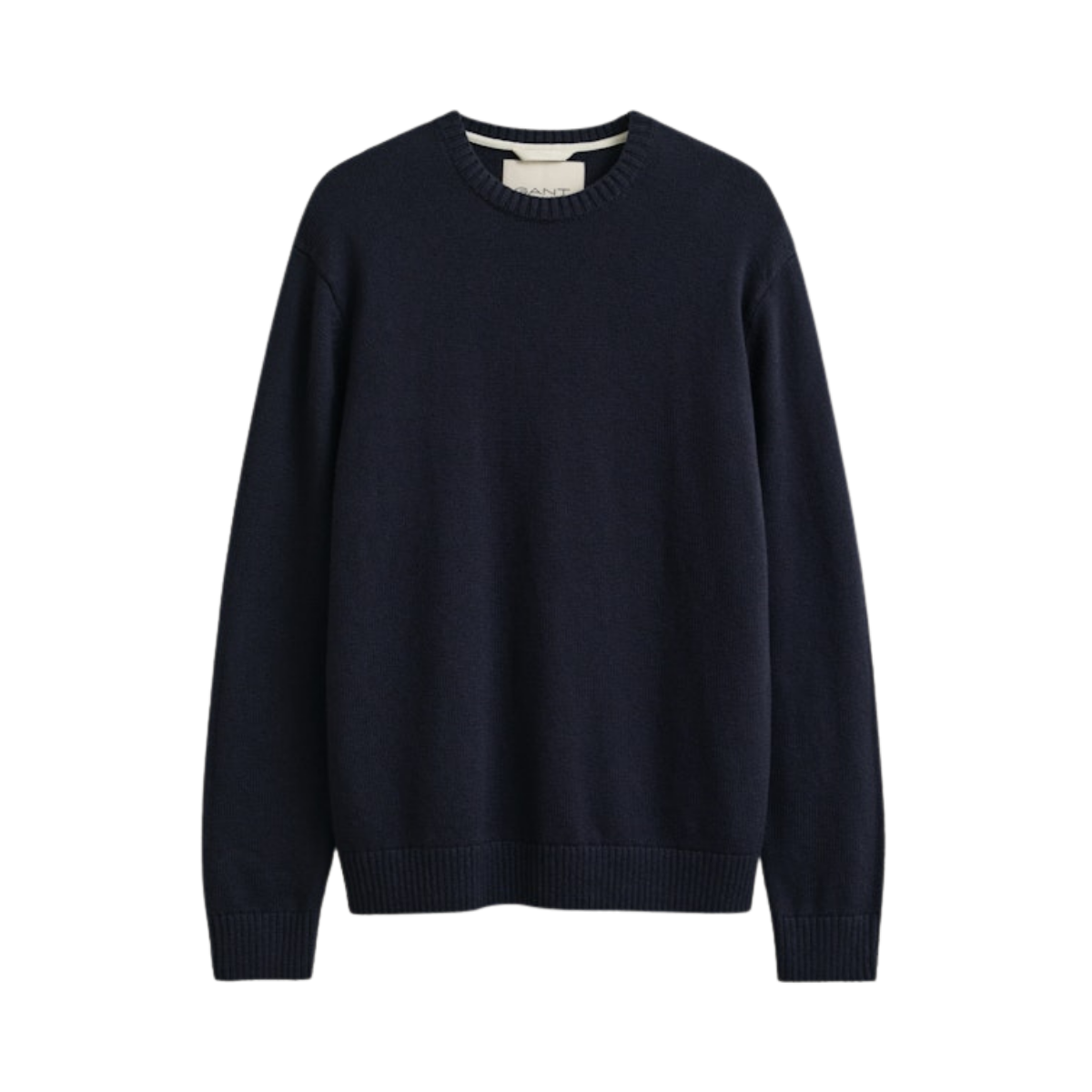 Cotton Blend C-Neck - Evening Blue