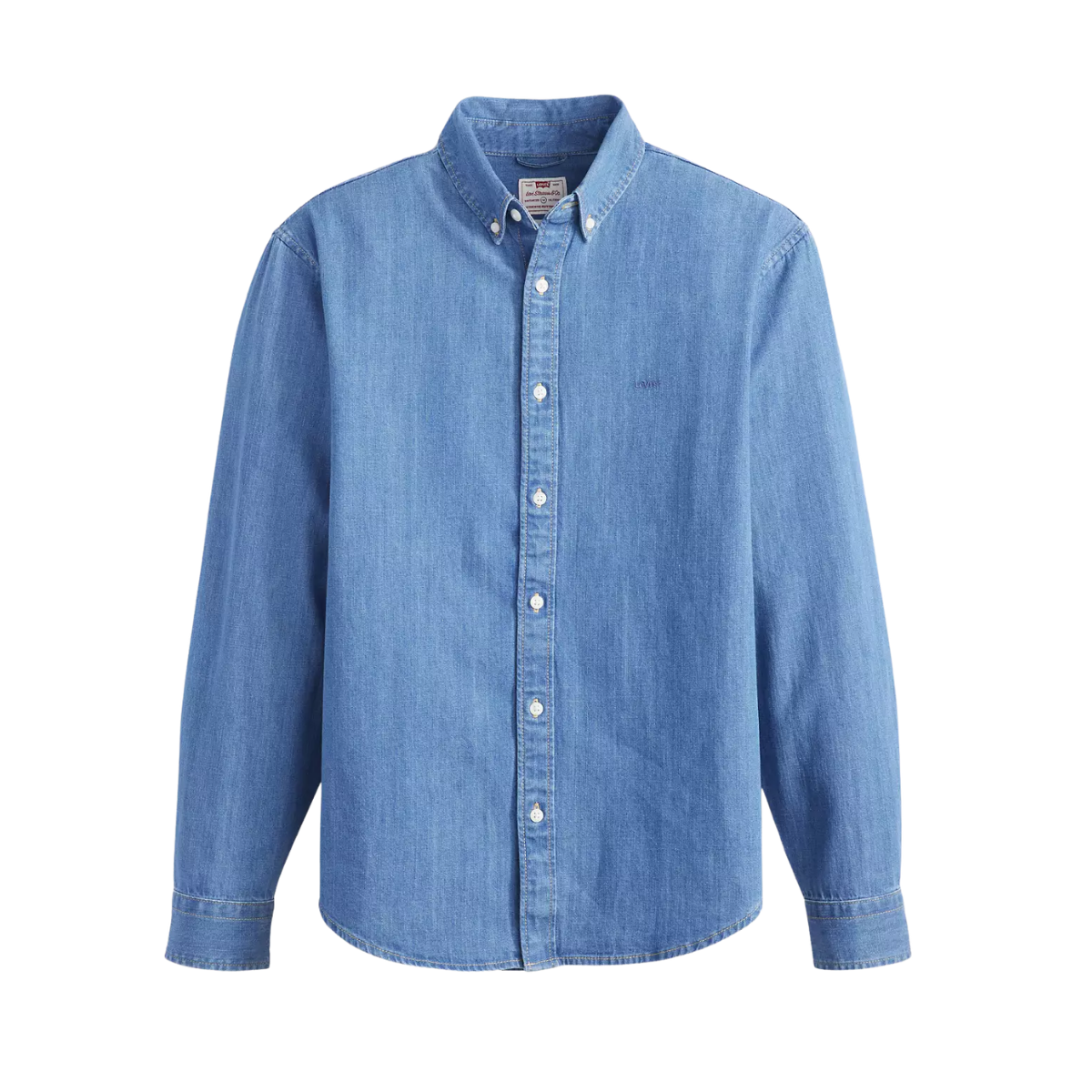 Authentic Button Down Shirt - Woodrow Mid Wash