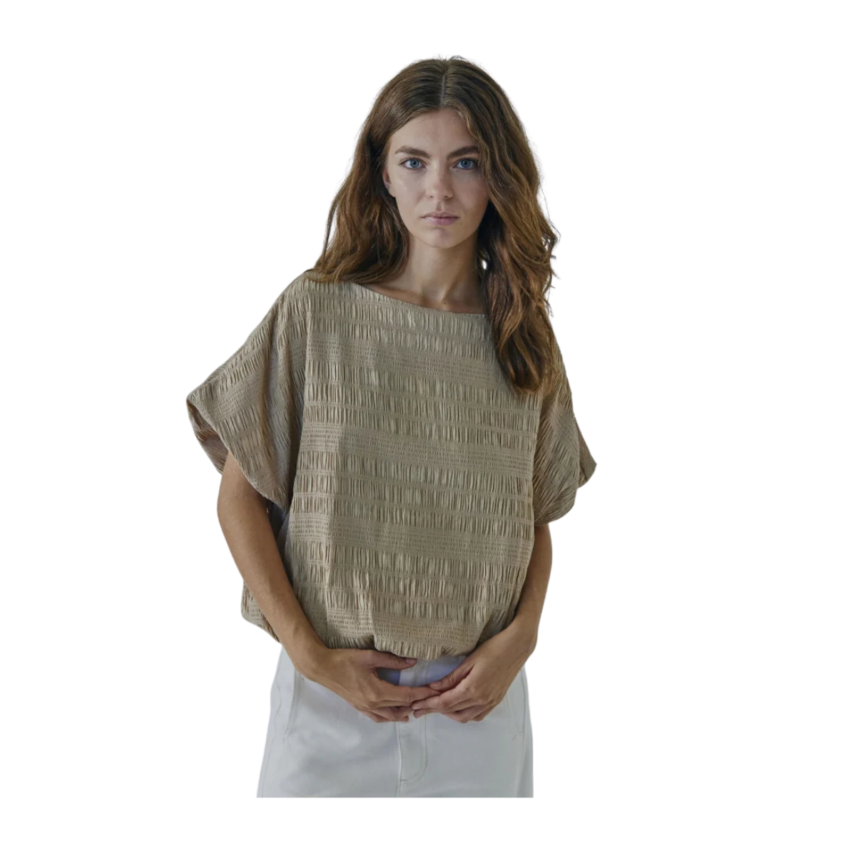Clarra Top - Warm Beige