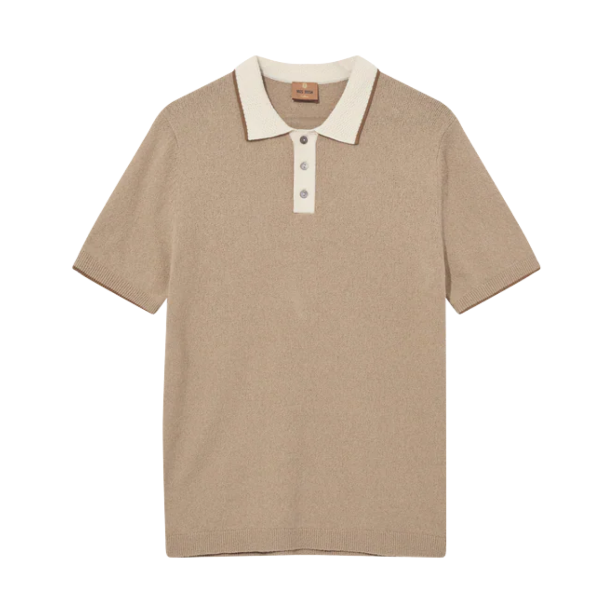 MMGFrancesco Polo SS Knit - Dune