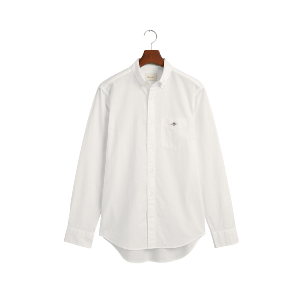 Regular Linen SS Shirt - White