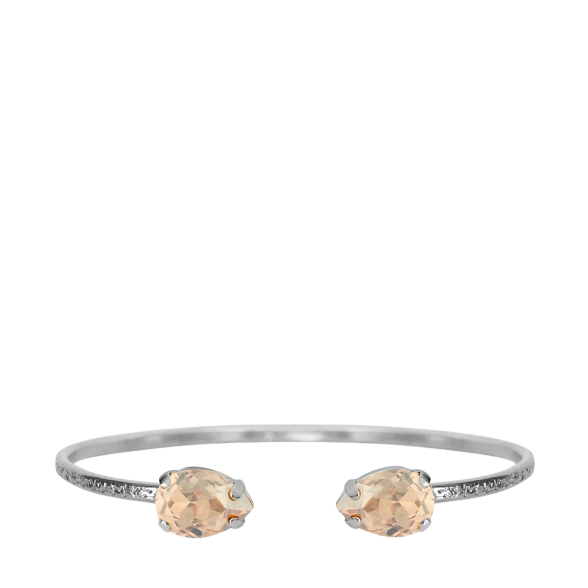 Petite Drop Bracelet Rhodium - 4001 Golden Shadow