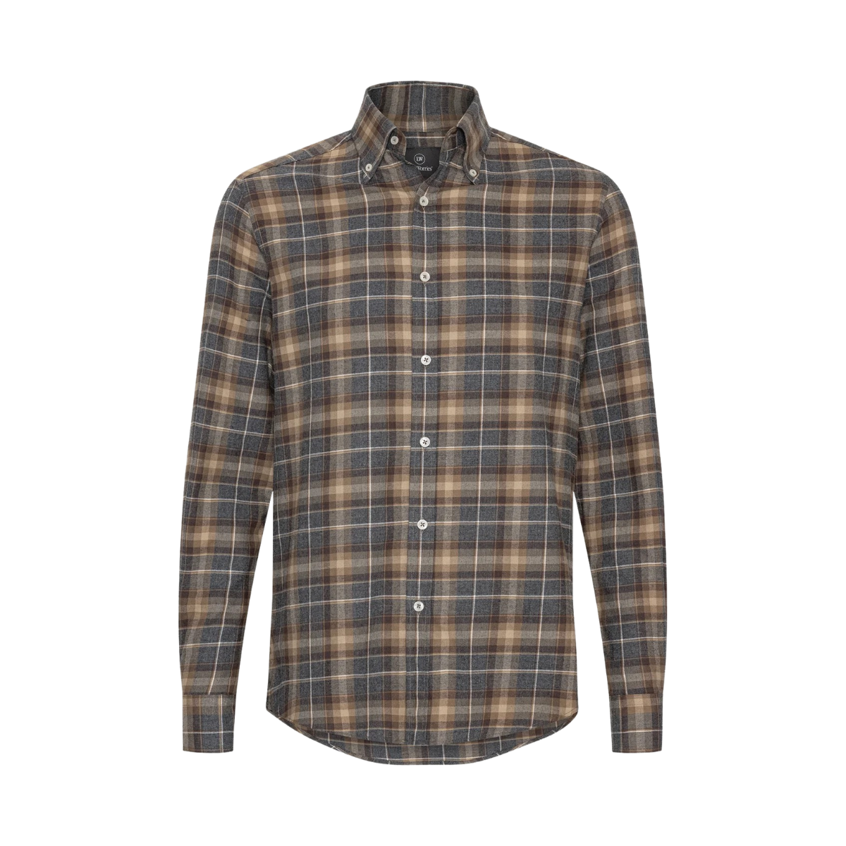 Flannell Shirt - Brown Check