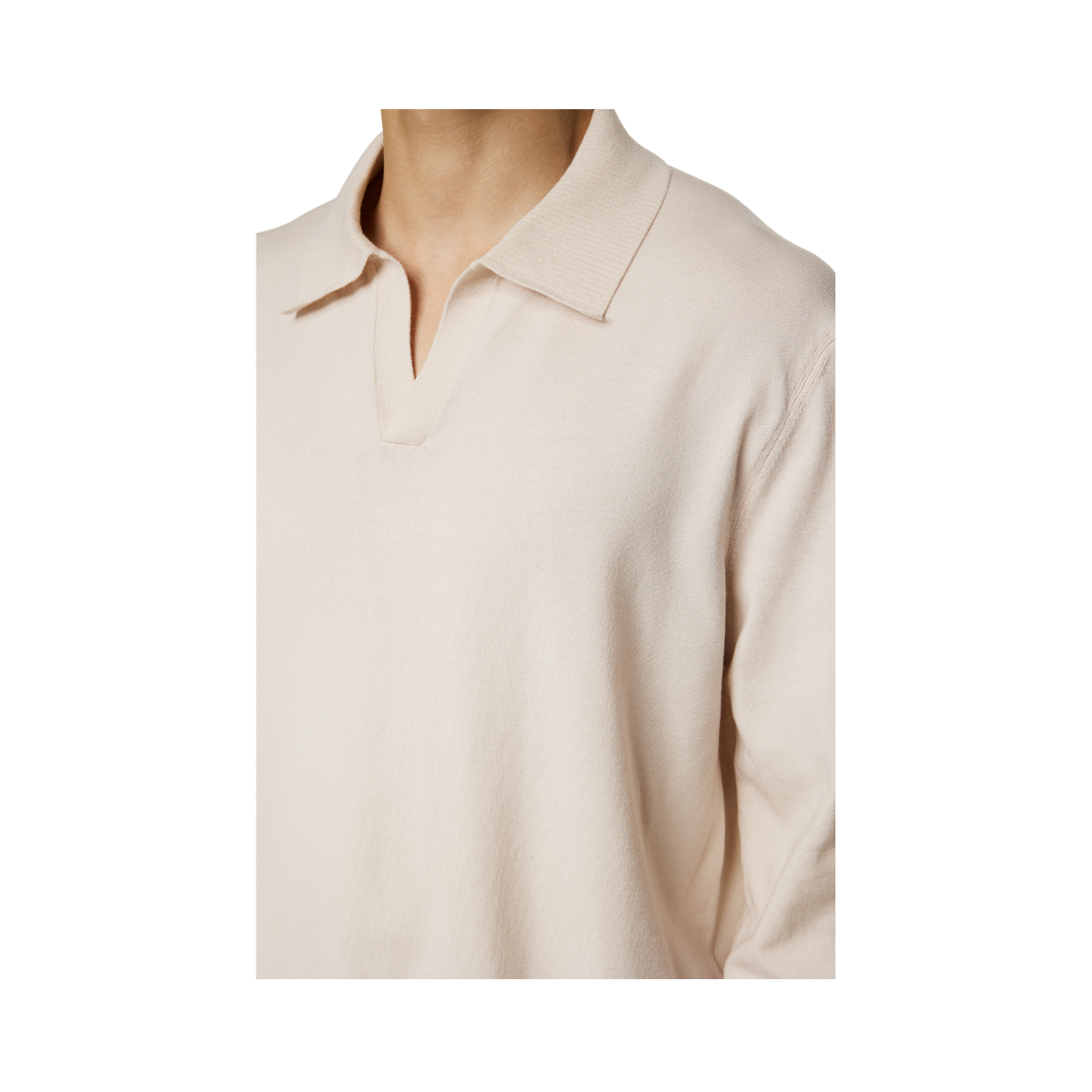 Rowan LS Polo - Moonbeam